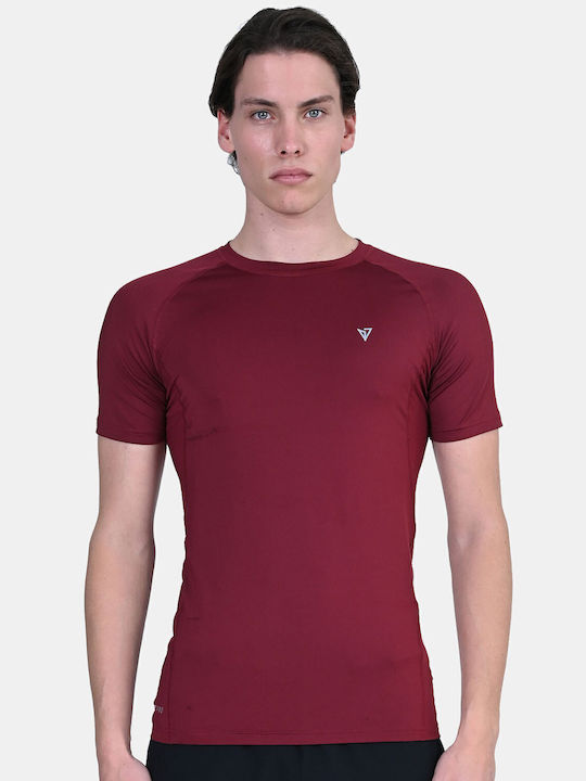 Magnetic North Sportliches T-Shirt Rot