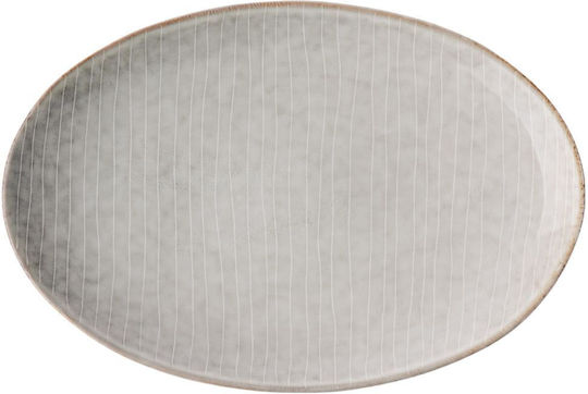 Butlers Henley Teller Untiefe Oval Keramik Gray 30x20.9cm