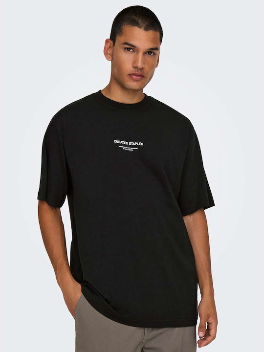 Only & Sons T-Shirt Schwarz