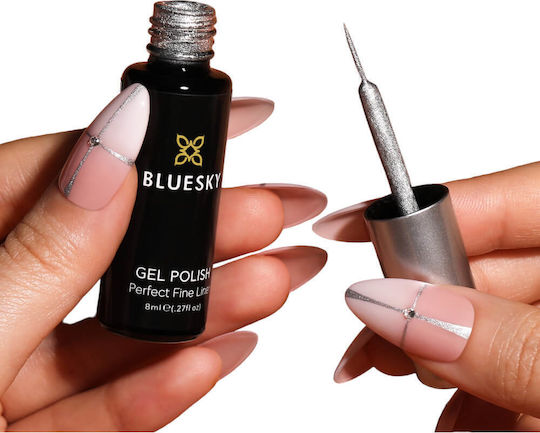 Bluesky Nail Gel Silver 8ml