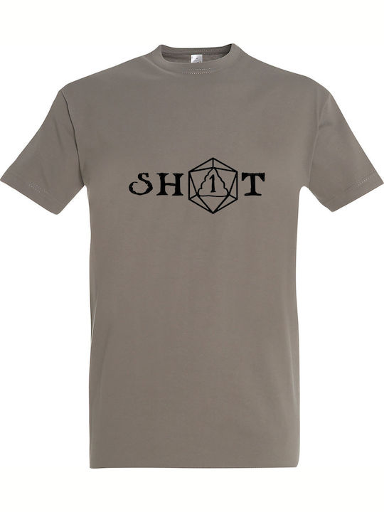 T-shirt Unisex " Shit 1 D20 Critical Fail Dice ...