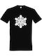 T-shirt Unisex " Starwars Christmas Storm Trooper Snowflake " Black