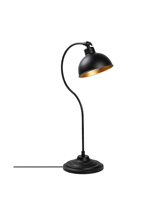 Opviq Office Lamp for Socket E27 in Black Color