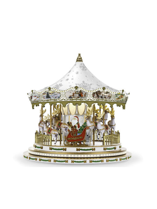 Carousel Mr.Christmas Υ44εκ. με Κίνηση & Μουσική για Όλο το Χρόνο Nostalgic