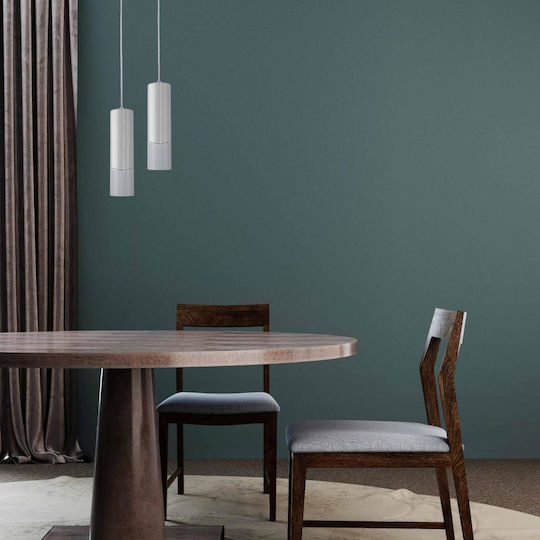 Light Prestige Pendant Light White with Socket GU10 7x150x150cm