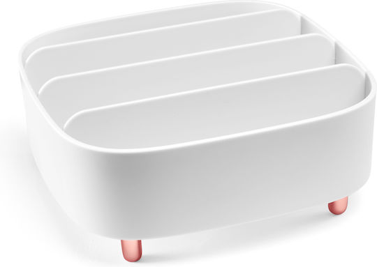 Gillian Jones Kosmetik-Organizer White