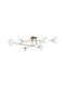 Light Prestige Ceiling Mount Light 65cm Gold with Socket G9
