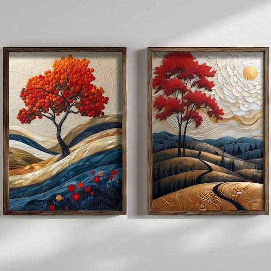 Wallity Κάδρο Ξύλινο 50x70cm
