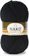 Νήμα Πλεξίματος Μισο Μάλλινο Nako Superlambs Special 00217 Μαύρο 100γρ-200μ 49% Μαλλί-51% Ακρυλικό