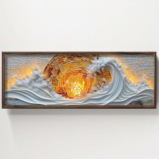 Wallity Κάδρο Ξύλινο 120x40cm