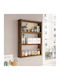 Ράφι Τοίχου Walnut 43.2x9x60εκ.