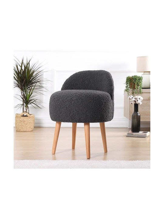 Rufmee Bouclé Hocker 209flf1153 48x42x47cm Dunk...