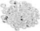 Beauty Home Plastik Perlen Handarbeit Transparent 12mm 110gr