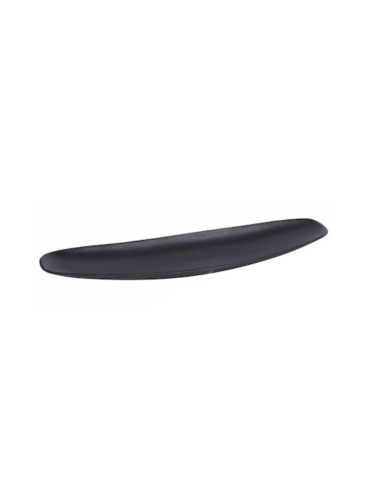 Set de 2 boluri decorative din aluminiu Dhoti negre 023565 aluminiu