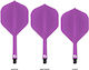 Shot Flight Deck One Piece Purple In Between No.2 Пера за дартс, Φτερά για Βελάκια Дартс