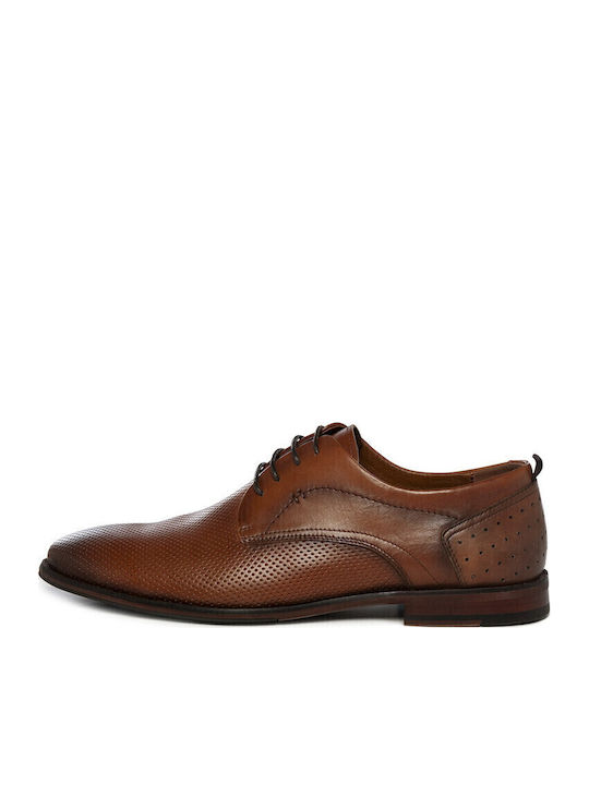 Men's Leather Oxfords Brown