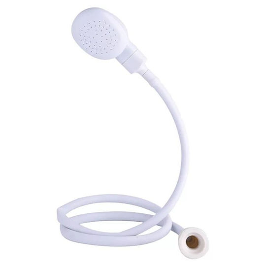 Nunbell Pet Nunbell Pet Plastic Shower Hose 23cm White
