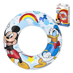 Bestway Inel De Înot Pentru Copii Alb Mickey