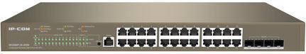 IP-COM G5328XP-24-410W Gestionat L3 PoE Switch cu 24 Porturi Gigabit (1Gbps) Ethernet și 4 Porturi SFP