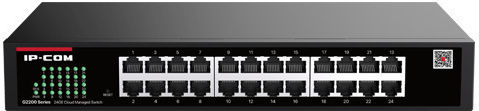 IP-COM G2224D Unverwaltet L2 Switch mit 24 Ports Gigabit (1Gbps) Ethernet