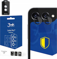 3MK Προστασία Κάμερας Tempered Glass Μαύρο για το Samsung Galaxy Z Flip 6