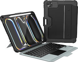 Nillkin Bumper Combo Флип Капак с Клавиатура iPad Pro 2024 11" Черен Nillkin Bumper Combo Флип Капак с Клавиатура iPad Pro 2024 11" Черен