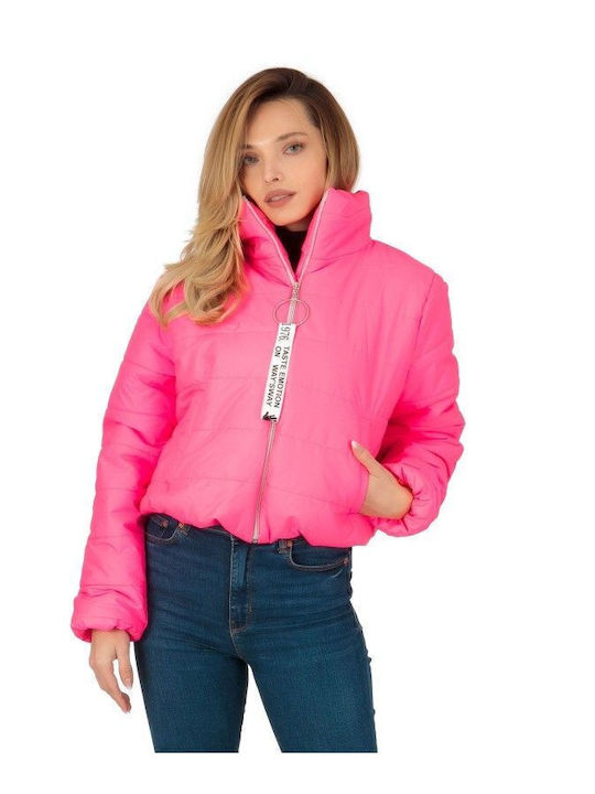 Silia D Crop Γυναικείο Puffer Μπουφάν για Χειμώ...