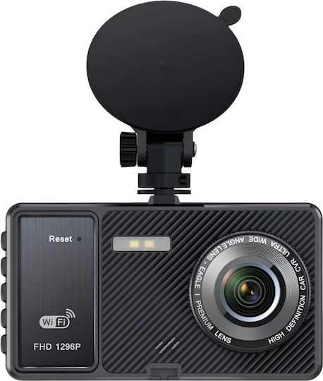 Set Camera DVR Auto 1080P cu Ecran 4" pentru Bord & Camera de Marsarier