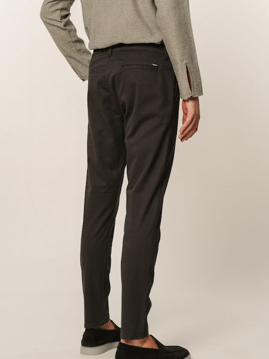 Trousers Chino in Slim Fit Gray