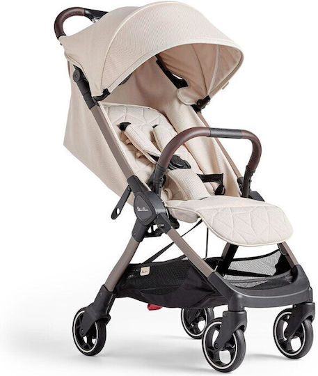 Silver Cross Clic Baby Stroller Suitable for Newborn Almond 5.9kg