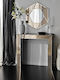 Console 552nos2482 91x30x85cm Bronze Particle Board Melamine