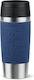 Tefal Travel Ποτήρι Θερμός Ανοξείδωτο BPA Free 360ml Blue