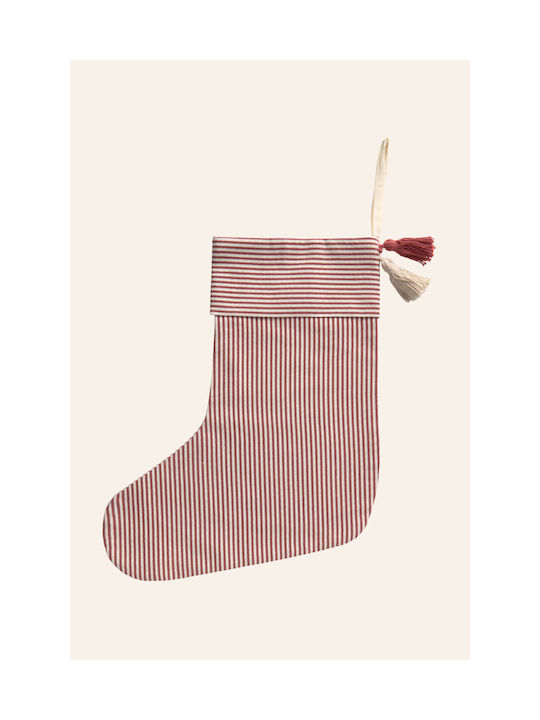 Hanging Boot Ornament Red