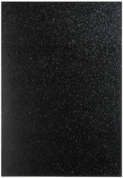 Groovy Χαρτόνι Glitter 50x70εκ. Μαύρο