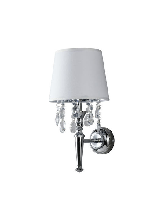 Light Prestige Lamp Wall White 17x19.6x17cm Light Prestige Lamp Wall White 17x19.6x17cm