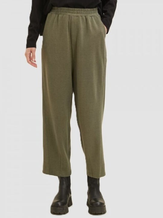 Namaste Women's Fabric Trousers Khaki