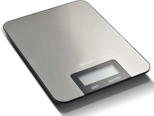 Bruno Ψηφιακή Ζυγαριά Κουζίνας έως 5kg Inox