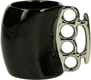 Gadget Master Κούπα Κεραμική Μαύρη 360ml