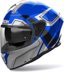 Airoh Spark 2 Dart Full Face with Sun Visor ECE 22.06 Blue Gloss