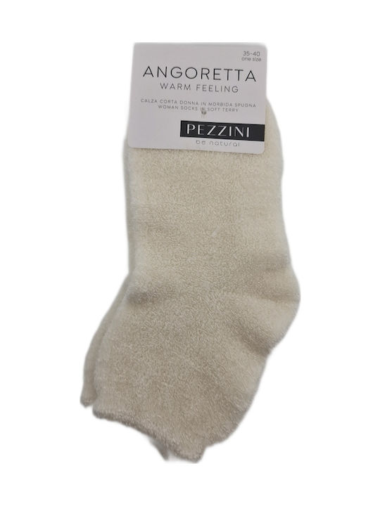 Pompea Pezzini Women's Socks Ecru