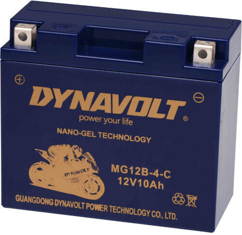 Dynavolt Yt12b GEL Motorradbatterie MG12B-4-C