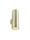 Light Prestige Classic Lamp Wall with Socket GU10 Gold 6x6x6cm