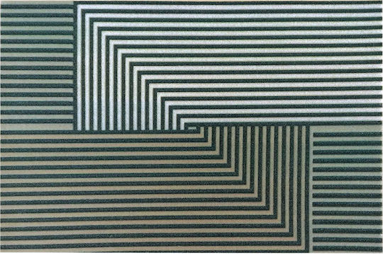 San Lorentzo Doormat Entry Petrol Blue 60x40cm 7071 Petrol Blue