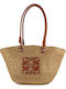 Silia D Сламена Плажна чанта Бежов bag-wh335 (bg)