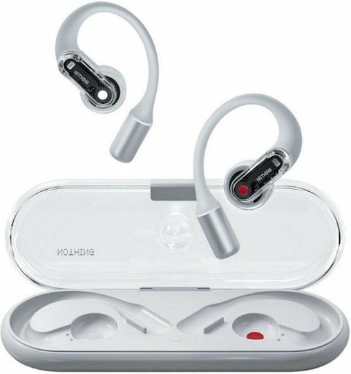 Nothing Ear (open) Отворено ухо Bluetooth хендсфри Слушалки с Устойчивост на Пот и Кутийка за Зареждане Бял