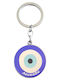 Keychain Glass Eye Blue
