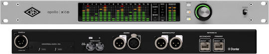 Universal Audio Apollo X16D Επαγγελματική Κάρτα Ήχου για Rack με Σύνδεση Thunderbolt 3