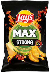 Lay's Max Strong Cheese & Cayenne Extra Hot 120gr