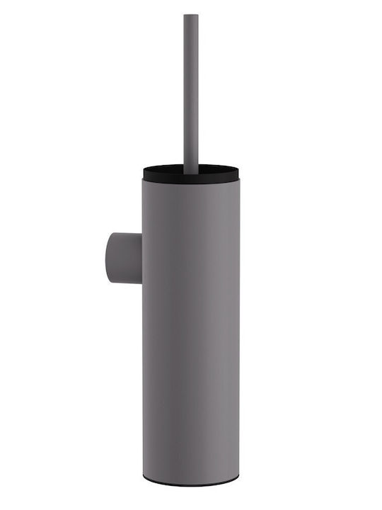 Pam & Co Metallisch Badezimmer Toilettenbürste Gray