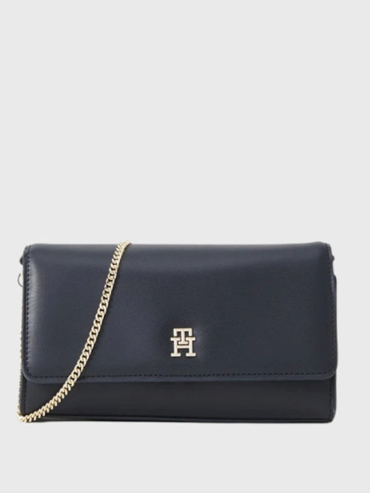Tommy Hilfiger Γυναικεία Τσάντα Χιαστί Μπλε